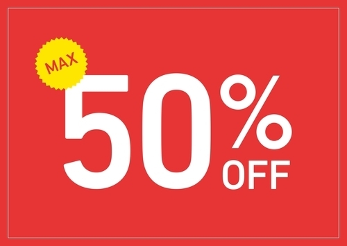 50%OFF