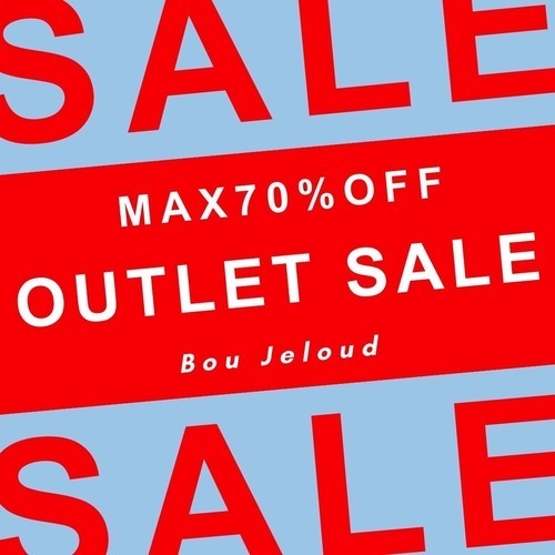 Boujeloud 決算 OUTLET SALE