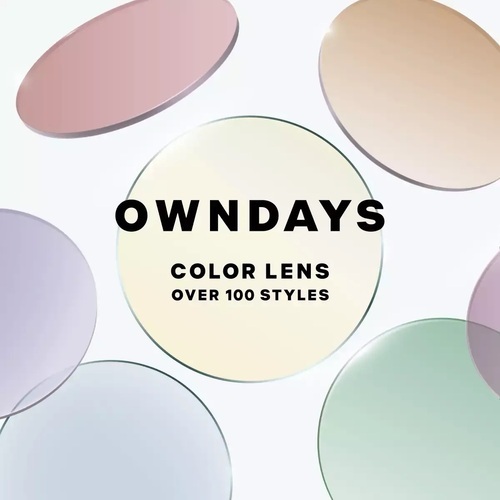 【OWNDAYS】COLOR LENSで夏を彩ろう! ~OVER 100 STYLES~